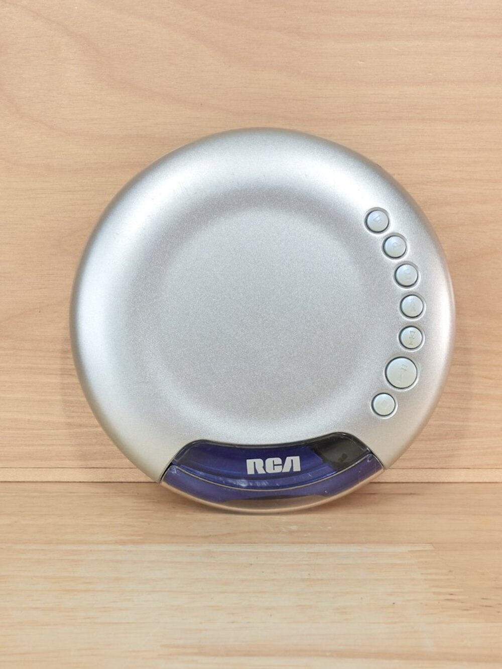 RCA RP2600 Personal CD Player Silver Blue Tested Working V